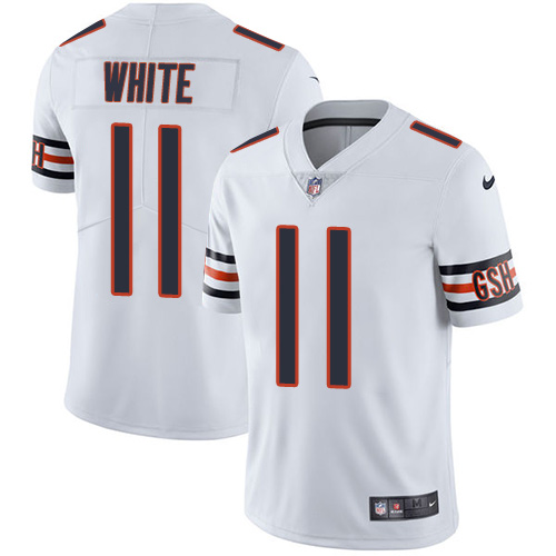 Nike Bears #11 Kevin White White Men's Stitched NFL Vapor Untouchable Limited Jersey